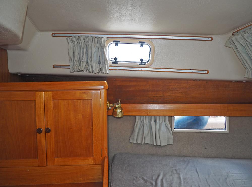 Achterkajuit, Accommodatie